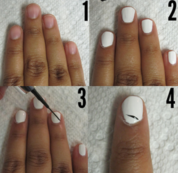 Zebra Print Nails | How to Do Zebra Nails at Home