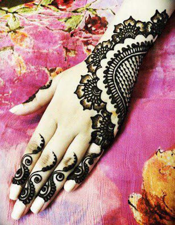 Best Eid & Wedding Mehndi Designs For Girls-Women 2013