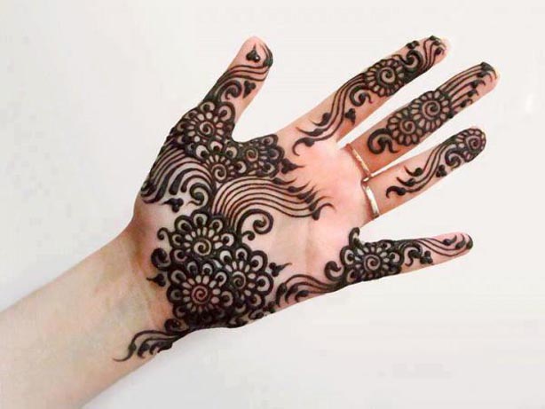 2013 New Arabic & indian Eid Mehndi Designs For Girls-Mehndi Design Collection