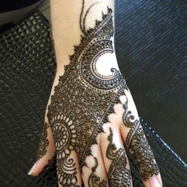 2013 New Arabic & indian Eid Mehndi Designs For Girls-Mehndi Design Collection