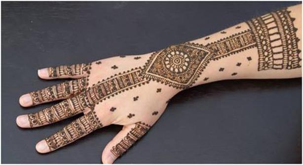 2013 New Arabic & indian Eid Mehndi Designs For Girls-Mehndi Design Collection