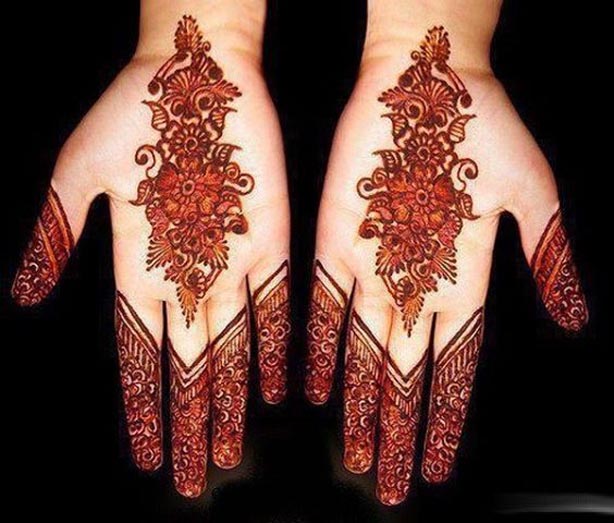 2013 New Arabic & indian Eid Mehndi Designs For Girls-Mehndi Design Collection