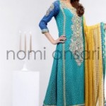 New formal wedding dresses for girls 2013 by nomi Ansari-wedding collection