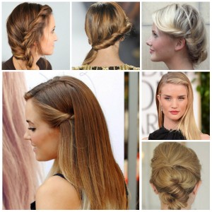 twisted party hairstyle ideas 2017 for girls