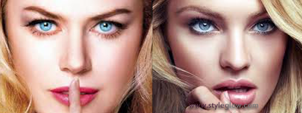 What colors make a woman with blue eyes pop