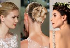 bridal hairstyles from runways 2017