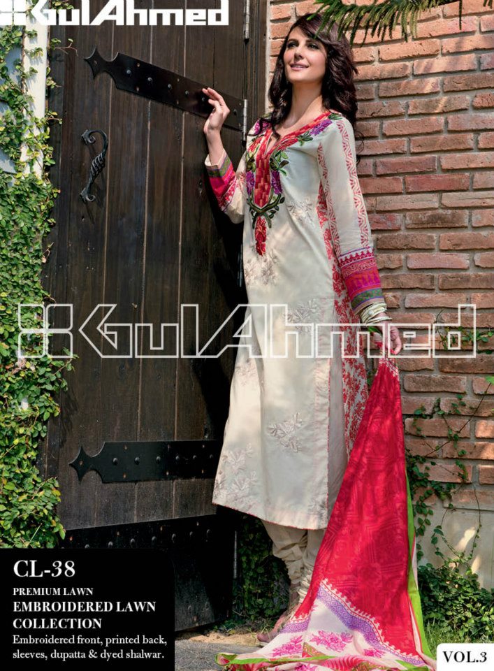 Latest Summer 2017 Pakistani Fashion Clothes For Ladies By Gul Ahmed