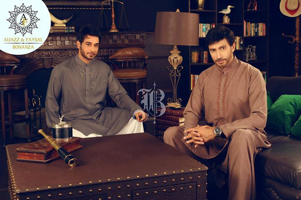 Latest Bonanza Kurta Shalwar Eid Collection for Men