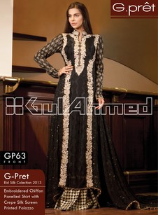 Latest Modern Silk Party & Wedding Dresses for Girls 2021 by Gul Ahmed