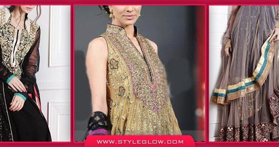 Latest Pakistani Fashion Frocks 2017