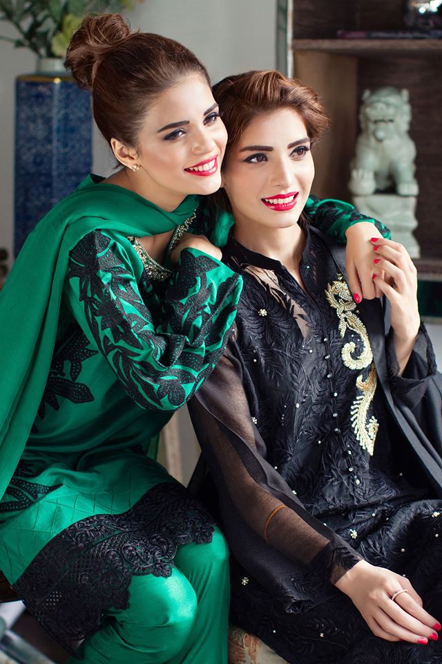 formal black dress for girls for eid