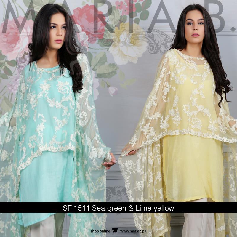 maria b evening wear dresses 2018