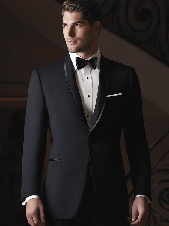 men wedding black pant coats