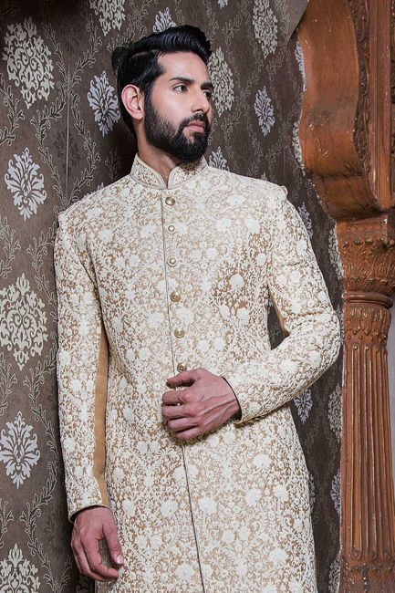 sherwani for dulha brother