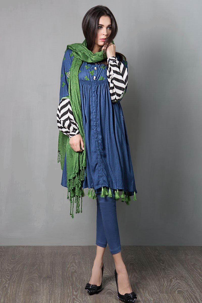 New Pakistani Party Wear Dresses Frock Collection 2021 - StyleGlow.com