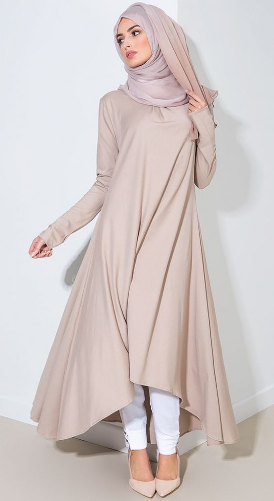 Decent Skin Color Abaya