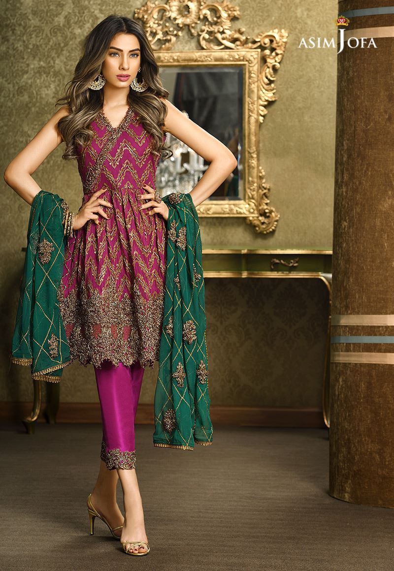 new pakistani party wear dresses frock collection 2020
