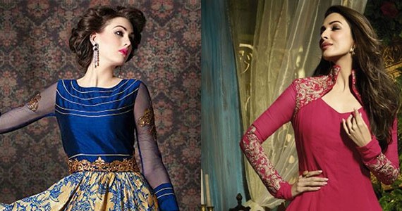 Latest Pakistani Party Wear Frocks 2018