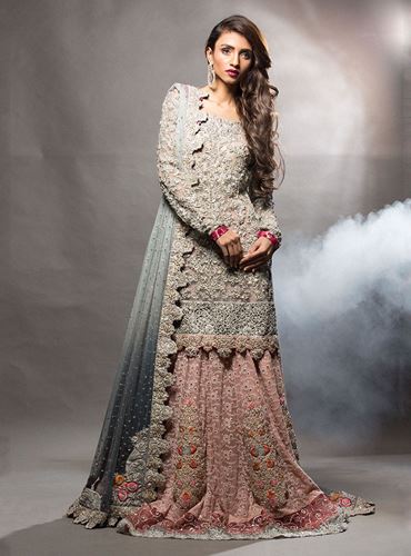 ash-grey-short-shirt-with-pink-lehnga