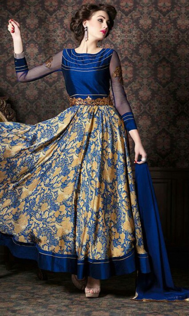 Blue-Party-Wear-Dress