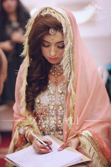 simple nikah dress