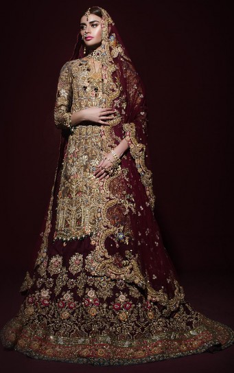 bride dress 2018 pakistani