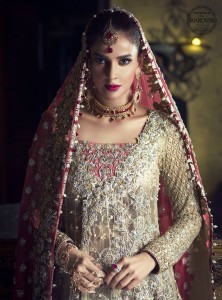 saba qamer in wedding wear