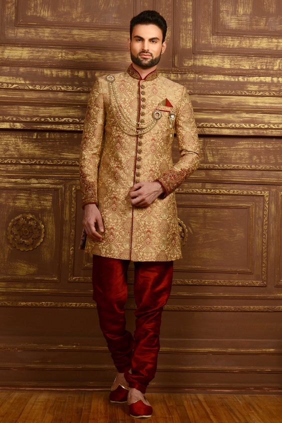 sherwani suit design for ladies
