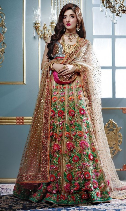  Latest  Pakistani  Bridal  Wedding  Dresses  2019  Collection 