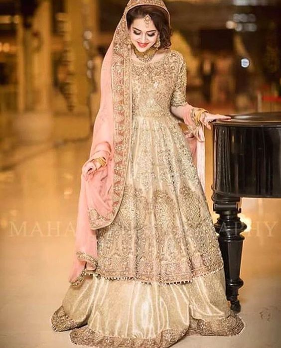 Latest Pakistani  Bridal  Wedding  Dresses  2019  Collection 