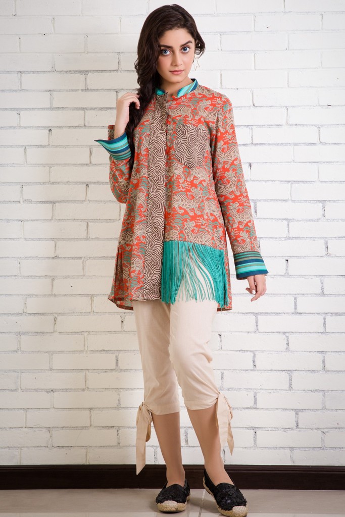 Latest Pakistani Summer Kurti Designs 
