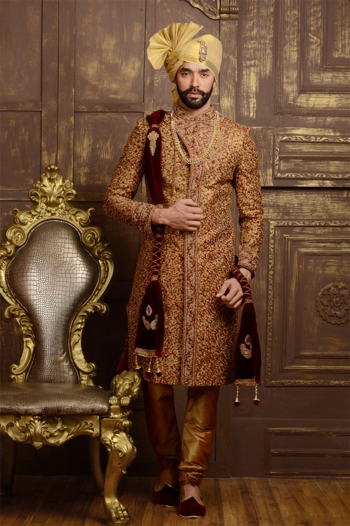 sherwani combination