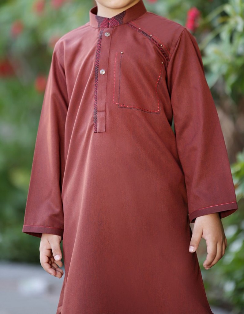 Maroon Color Suit for Kids