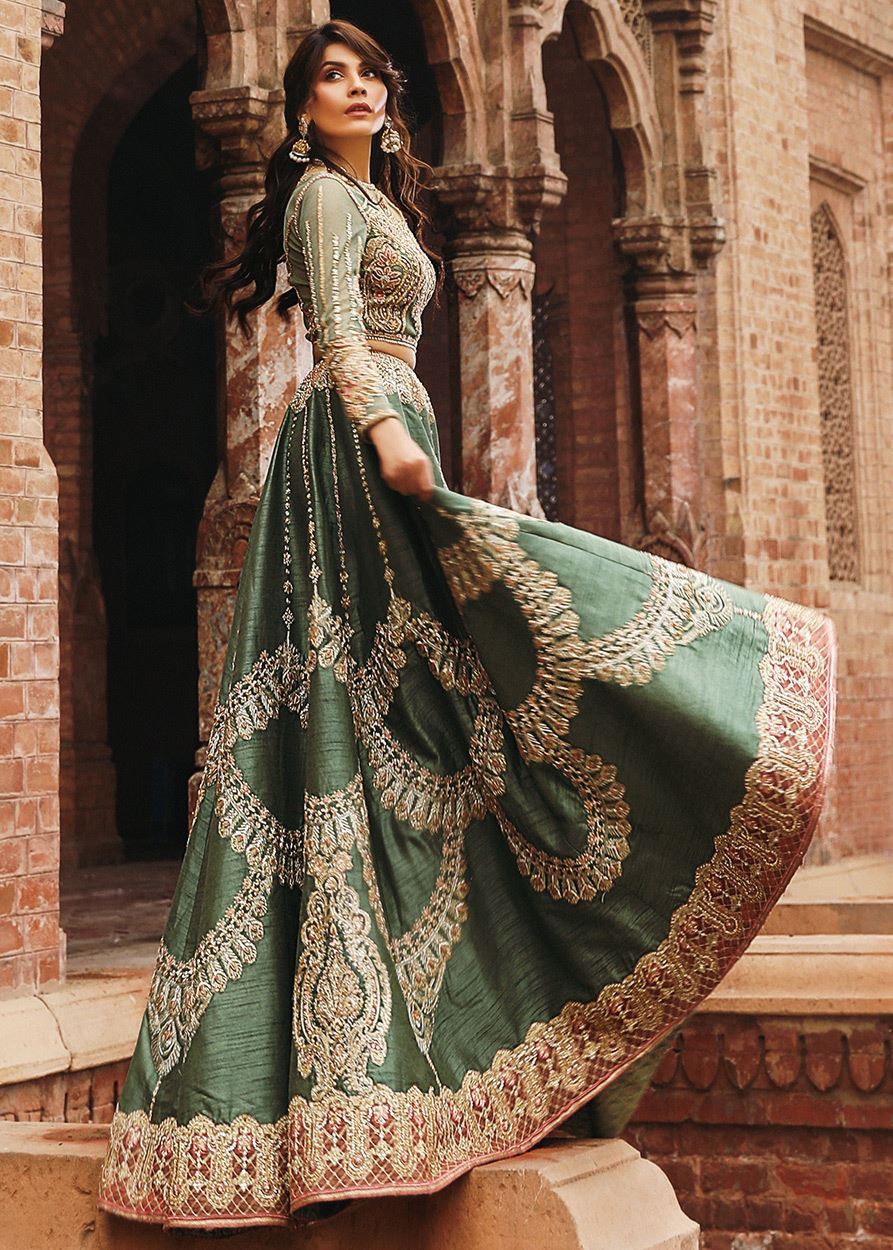 pakistani lehenga design