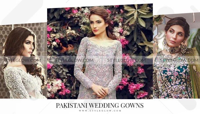 wedding gowns styles pakistani