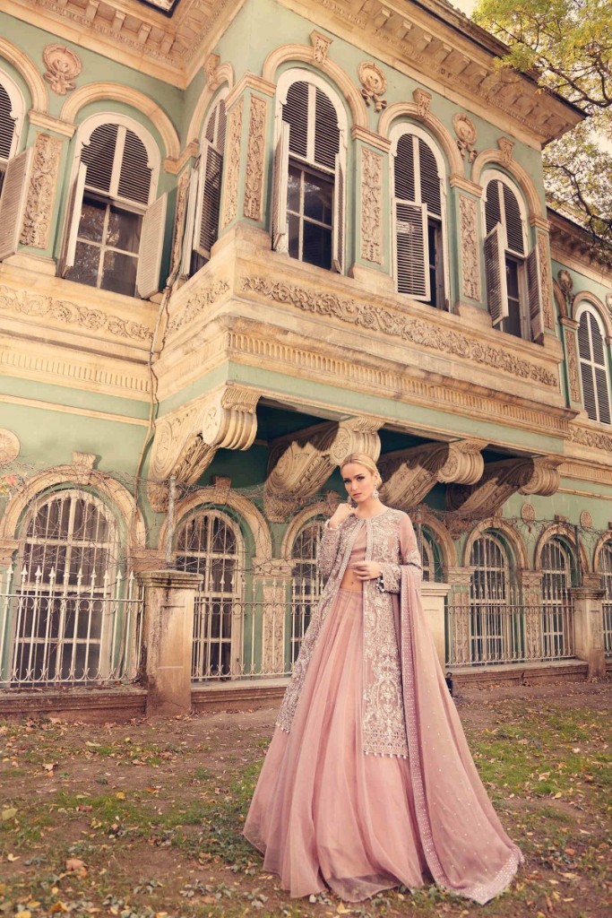 Pink Western Style Gown