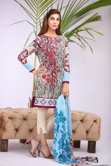 Printed Lawn Dupatta