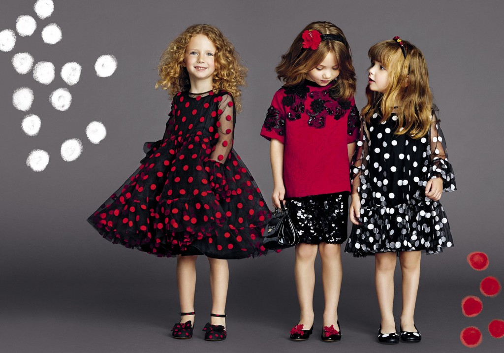 Polka dots kids Eid Dresses