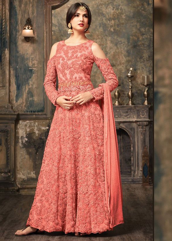 latest anarkali dress designs 2019