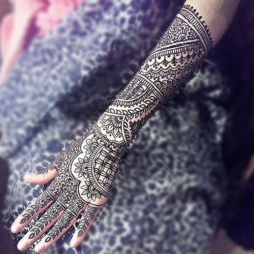 Asian Mehendi Designs