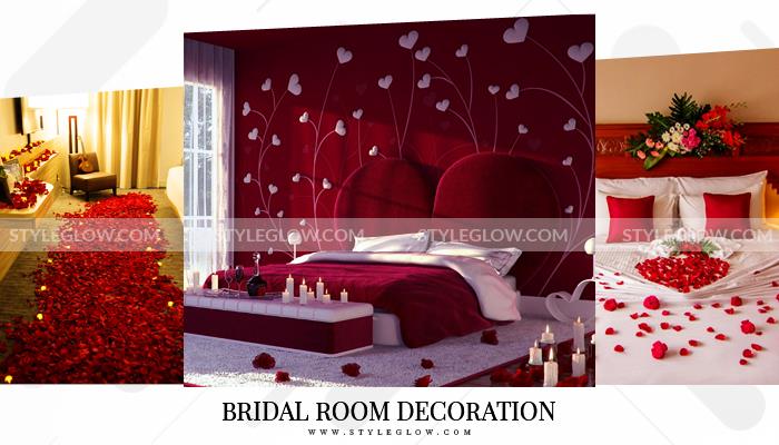 Pakistani Bridal  Room  Decoration  2019 for Wedding  Night 