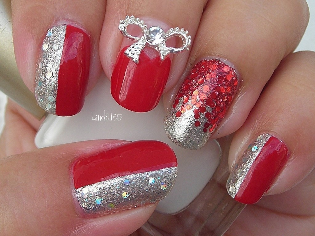 Candy Christmas Nail Prom