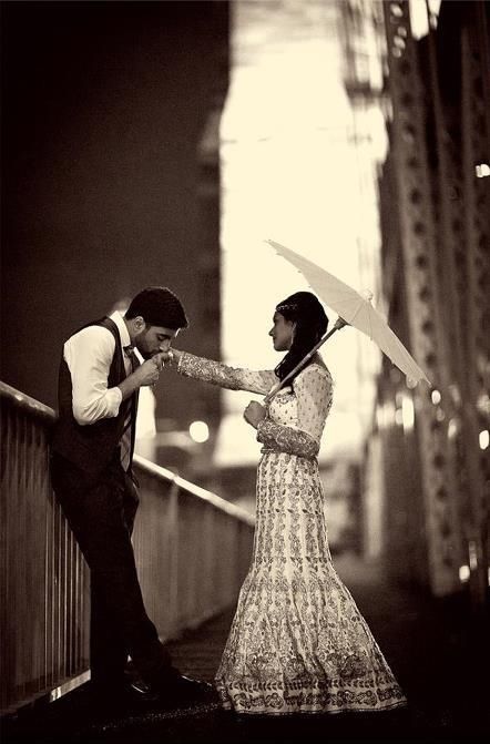 Couple Poses After Wedding