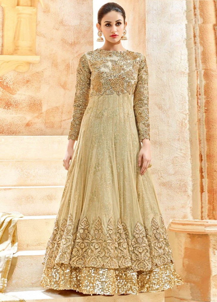 frock designs for engagement