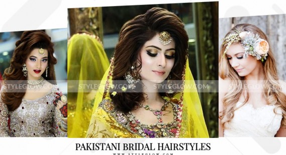 Pakistani Bridal Hairstyles for Wedding 2018