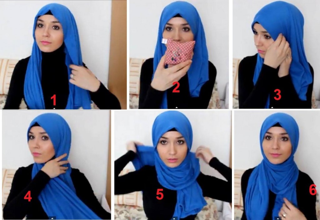 Hijab Wrapping Without Using Pin