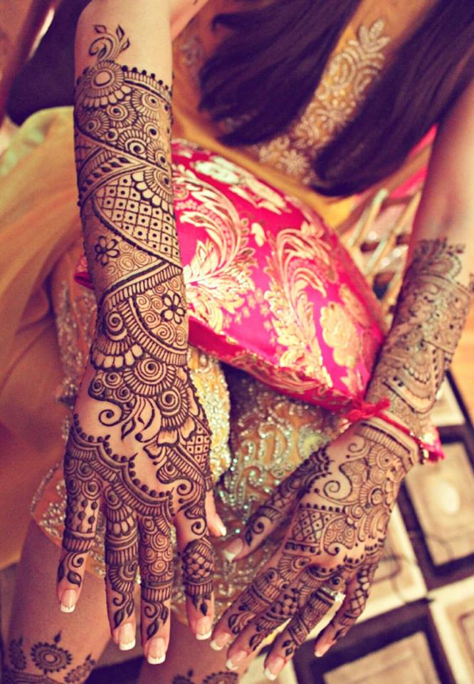 Indian Full Hand Design