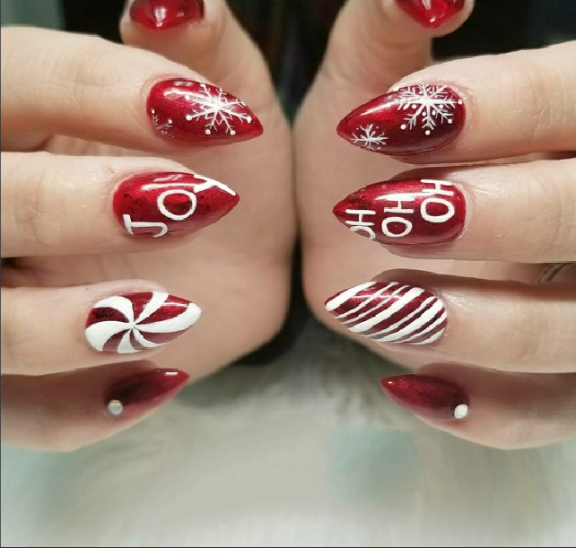 Joyous Nail Prom Design