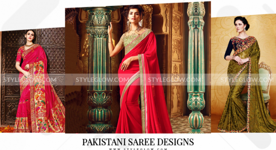 Pakistani Saree Designs