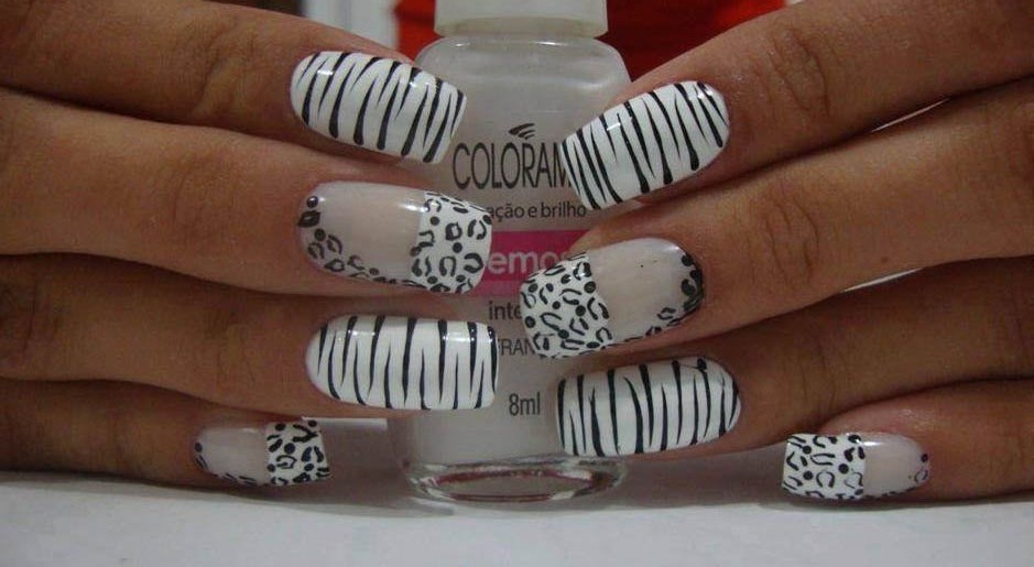 Perfect Zebra Nail Art